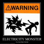 electricity monster