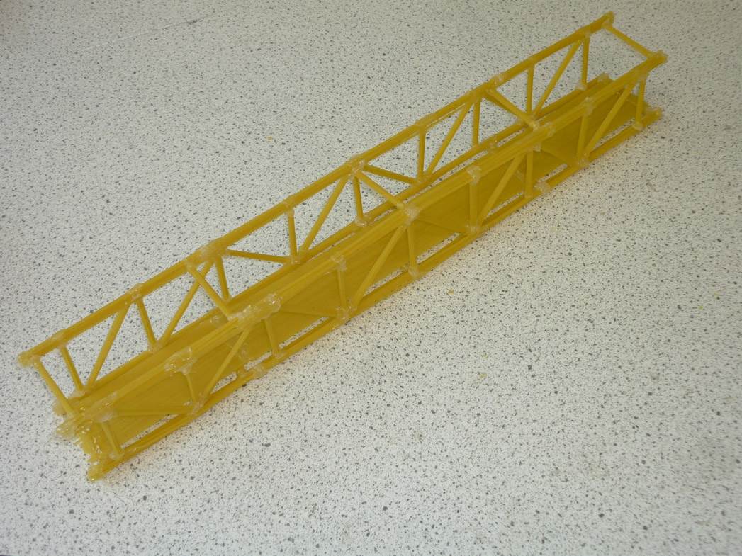 spaghetti truss bridge designs